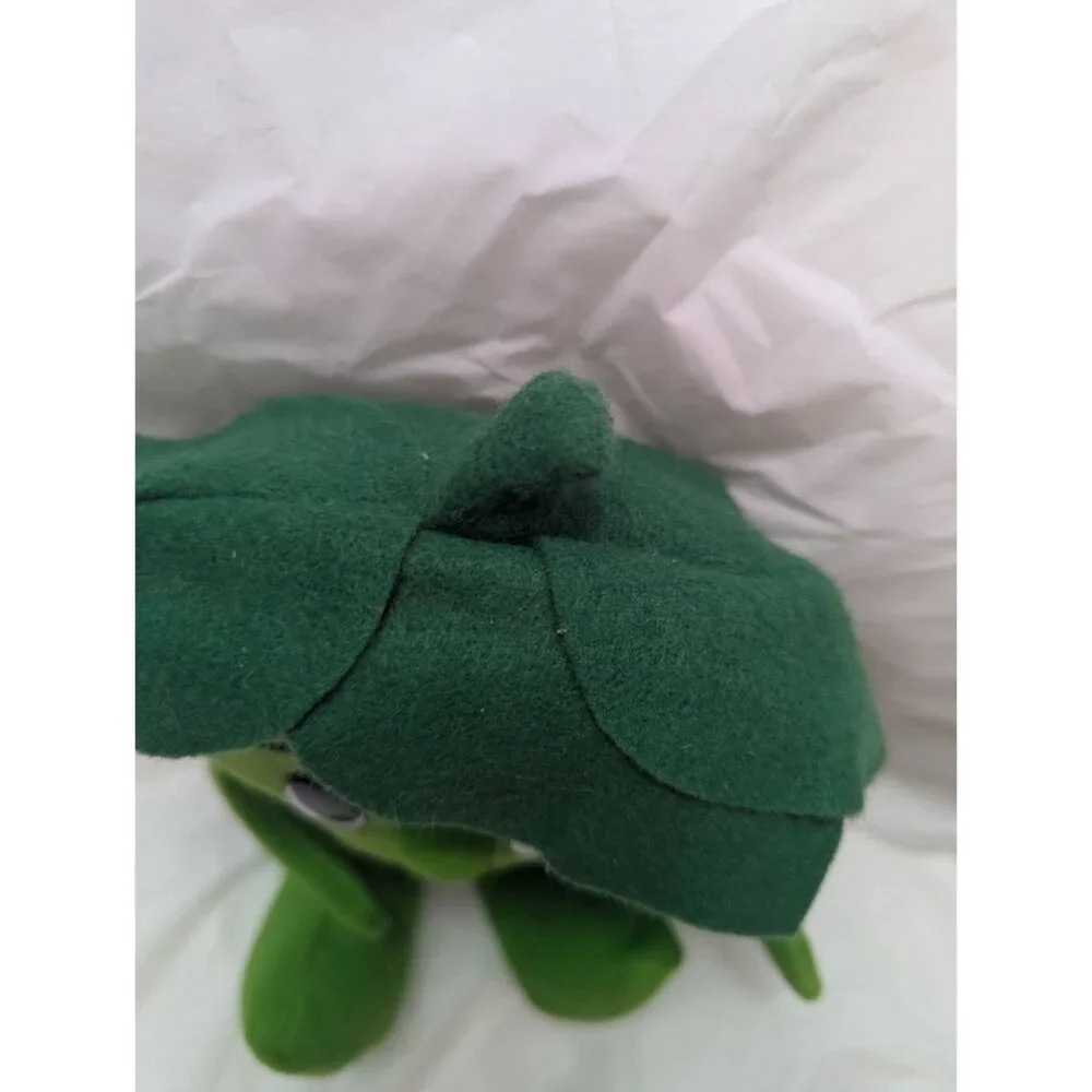 Jolly Green Giant LIttle Sprout stuffed toy hand felt hand puppet 12 inch‎